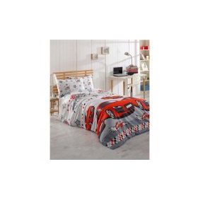 Ev&Ev Home Crazy Kırmızı Tek Kişilik Nevresim Takımı