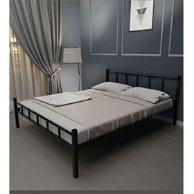Evger K90 Siyah Metal 90x190 CM Tek Kişilik Karyola