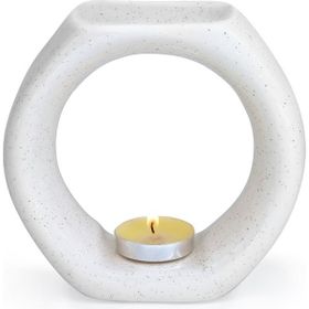 Evidea 12.5 cm Krem Deco Aisa Seramik Buhurdanlık