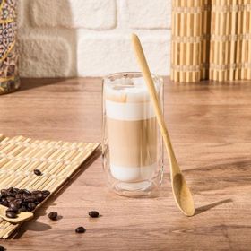 Evidea Bambum Legro 2'li Kahverengi Latte Kaşığı