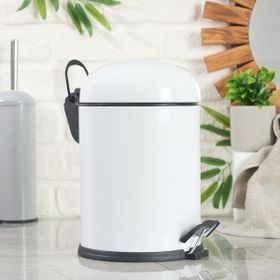 Evidea Bath Bon Beyaz 5 lt Çöp Kovası