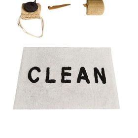 Evidea Clean Tufting Soft Beyaz 60x90 cm Banyo Paspası