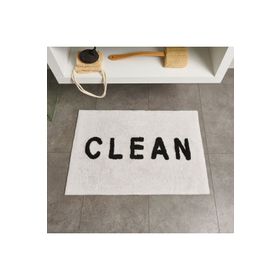 Evidea Clean Tufting Soft Beyaz 60x90 cm Banyo Paspası