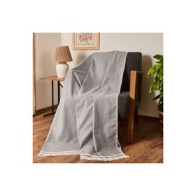 Evidea Dalinda Soft Gri 170x230 CM Koltuk Şalı