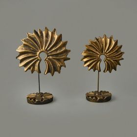 Evidea Deco Adella Gold 32 + 28 cm 2'li Dekor