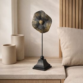 Evidea Deco Begonvil Siyah Gold 32 cm Dekor