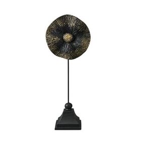 Evidea Deco Begonvil Siyah Gold 32 cm Dekor