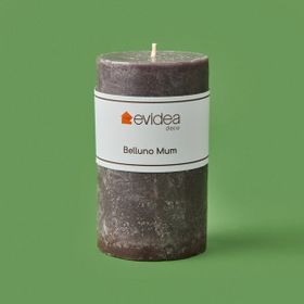 Evidea Deco Belluno Koyu Gri 12 cm Mum