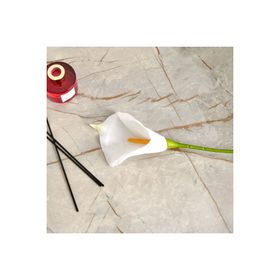 Evidea Deco Beyaz 60 cm Yapay Zambak Çiçeği