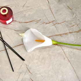 Evidea Deco Beyaz 60 cm Yapay Zambak Çiçeği
