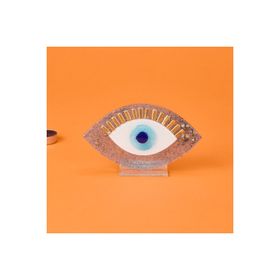Evidea Deco Blau Mavi 15 cm Cam Dekor