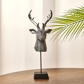 Evidea Deco Ciervo Gümüş 29 cm Dekor