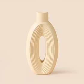 Evidea Deco Çizgili İskandinav Bej 27 cm Dekor