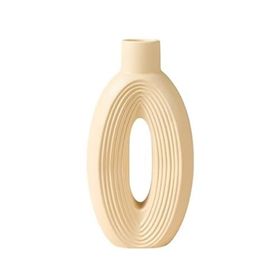 Evidea Deco Çizgili İskandinav Bej 27 cm Dekor