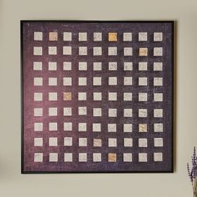 Evidea Deco Darkness Siyah 100x100 cm Kanvas Tablo