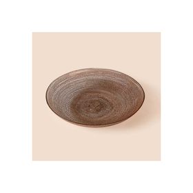 Evidea Deco Dorya Bakır - 30 cm Dekoratif Tabak