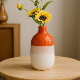 Evidea Deco Earthy Hues Turuncu 25 cm Vazo