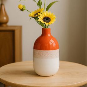 Evidea Deco Earthy Hues Turuncu 25 cm Vazo