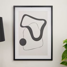Evidea Deco Elegant Curves 50x70 cm Tablo