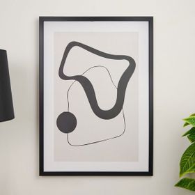 Evidea Deco Elegant Curves 50x70 cm Tablo