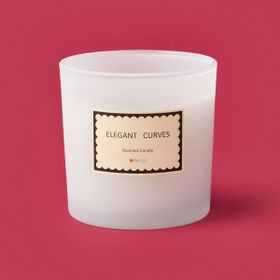 Evidea Deco Elegant Curves Beyaz 370 gr Mum