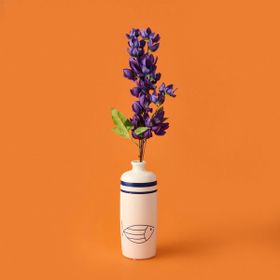Evidea Deco Enkianthus Mor 87 cm Yapay Çiçek
