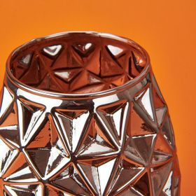 Evidea Deco Gümüş 26 cm Safir Vazo