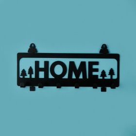 Evidea Deco Home Siyah 25x8 cm Anahtarlık