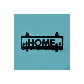 Evidea Deco Home Siyah 25x8 cm Anahtarlık