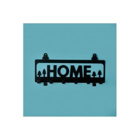 Evidea Deco Home Siyah 25x8 cm Anahtarlık