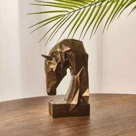 Evidea Deco Horse Gold 13 cm Dekor