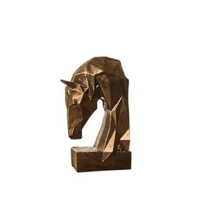 Evidea Deco Horse Gold 13 cm Dekor
