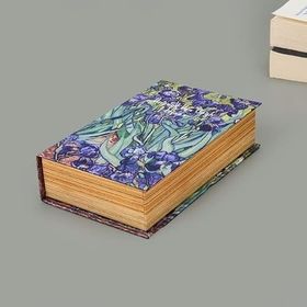 Evidea Deco Irises Mavi Yeşil 19.5x12x5 cm Dekoratif Kutu
