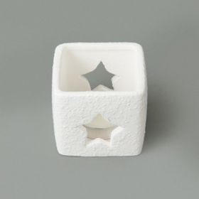 Evidea Deco Love Beyaz 6x6 cm Mumluk