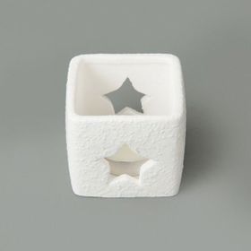 Evidea Deco Love Beyaz 6x6 cm Mumluk