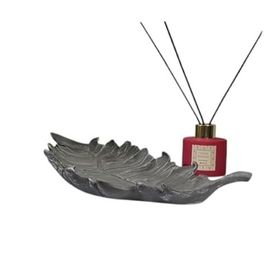 Evidea Deco Moena Gümüş 44x19 cm Dekoratif Tabak