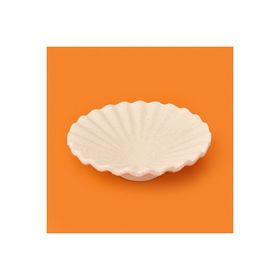 Evidea Deco Olite Bej 26 cm Dekoratif Tabak