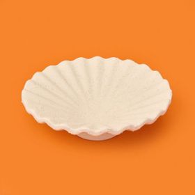 Evidea Deco Olite Bej 26 cm Dekoratif Tabak