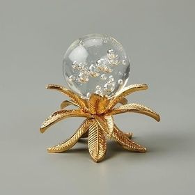 Evidea Deco Palmiye Gold 11 cm Cam Top Dekor