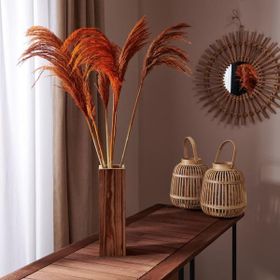Evidea Deco Pampas Turuncu 90x20 cm Yapay Çiçek