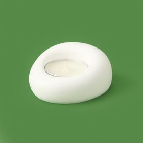 Evidea Deco Taş Beyaz 5 cm Mumluk