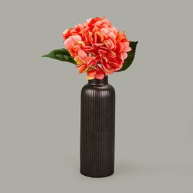 Evidea Deco Turuncu 37 cm Ortanca Dal Çiçek