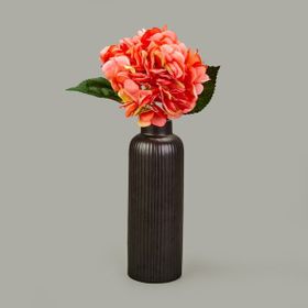 Evidea Deco Turuncu 37 cm Ortanca Dal Çiçek