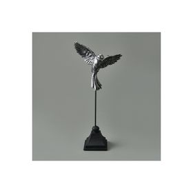 Evidea Deco Uccello Siyah Gümüş 32 cm Dekor