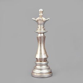 Evidea Deco Vezir Gümüş 38 cm Dekor