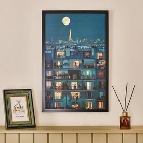 Evidea Deco Voisins Mavi 40x60 cm Tablo
