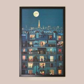 Evidea Deco Voisins Mavi 40x60 cm Tablo