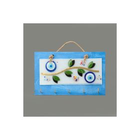 Evidea Deco Zeytin Mavi 25 cm Anahtar Askısı