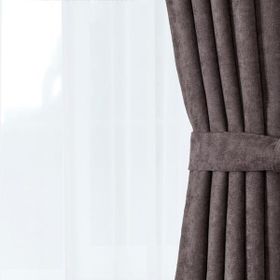 Evidea Devon Soft Antrasit 140x270 cm Fon Perde