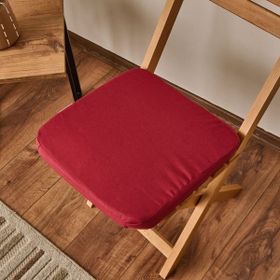 Evidea Dinant Soft Bordo 38x38 cm Sandalye Minderi